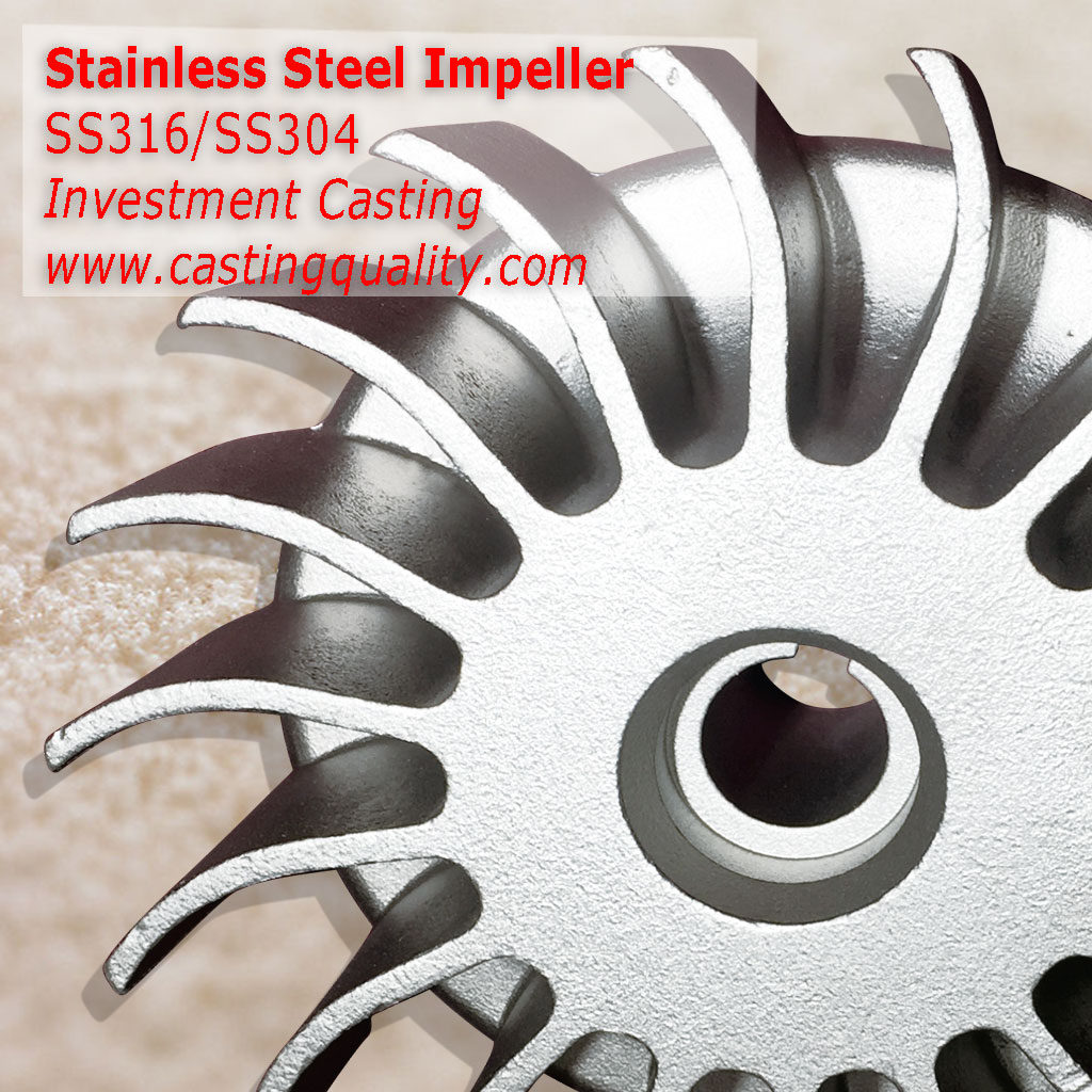 不锈钢Pump Impellers